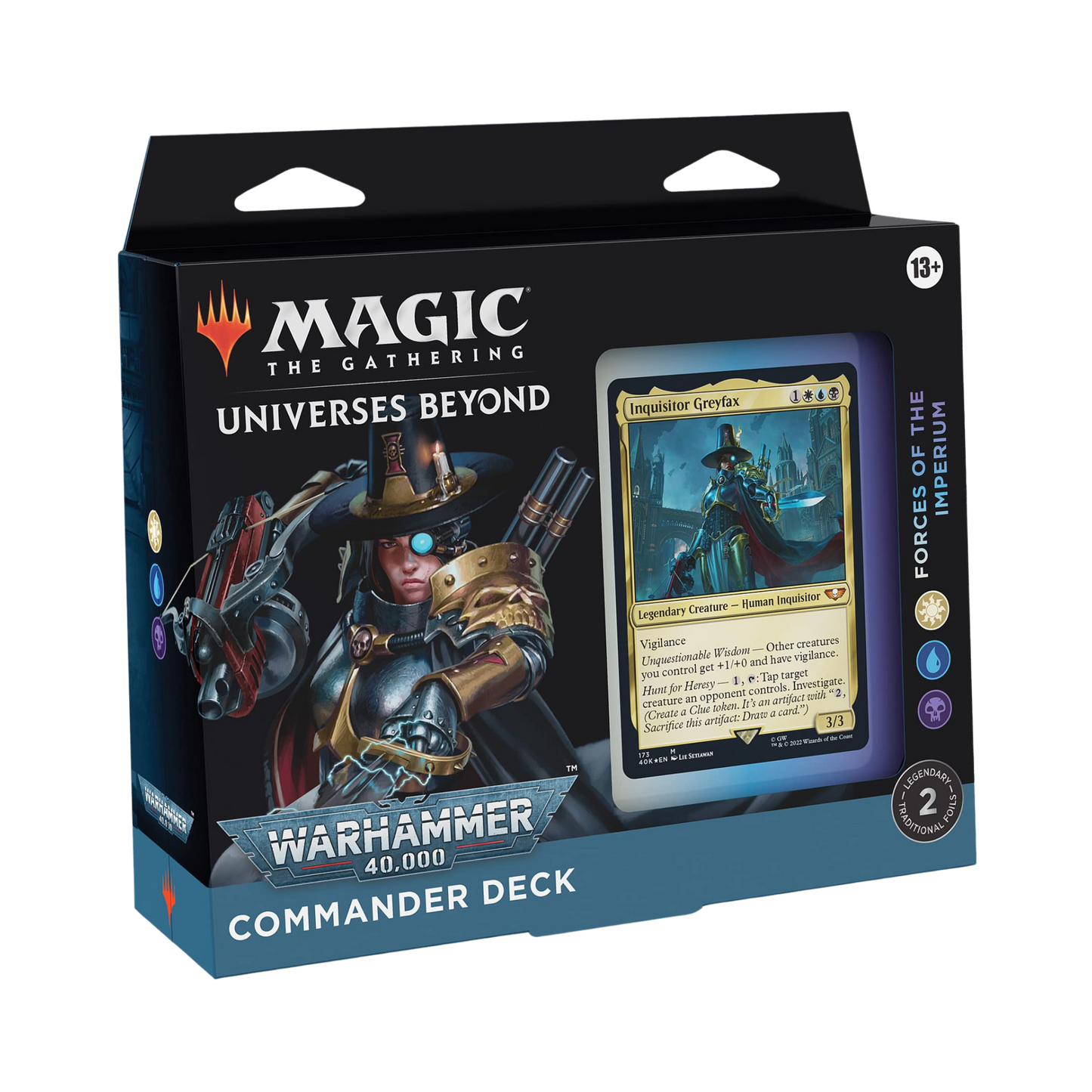 Universes Beyond: Warhammer 40,000 - Forces of the Imperium Commander Deck