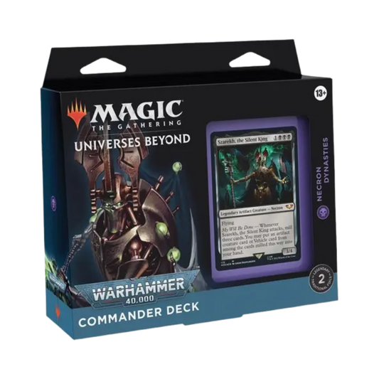 Universes Beyond: Warhammer 40,000 - Necron Dynasties Commander Deck