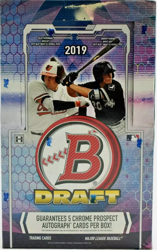 2019 Bowman Draft Baseball Super Jumbo Hobby Box