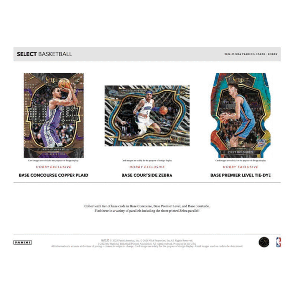 2022/23 Panini Select Basketball Hobby Box - Image 2