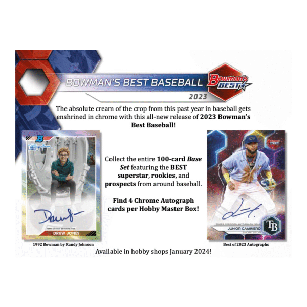 2023 Bowman's Best Baseball Hobby Box - Image 2