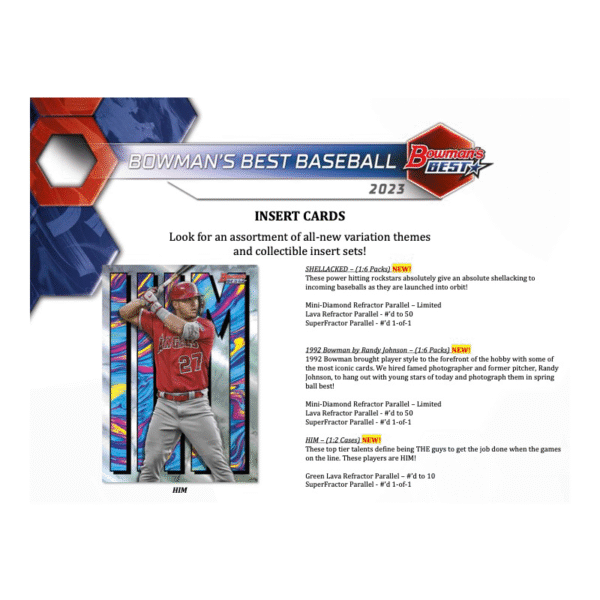 2023 Bowman's Best Baseball Hobby Box - Image 4