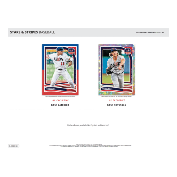 2024 Panini Stars and Stripes Baseball H2 Hybrid Box - Image 2