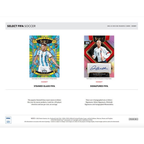 2022/23 Panini Select FIFA Soccer Hobby Box - Image 3